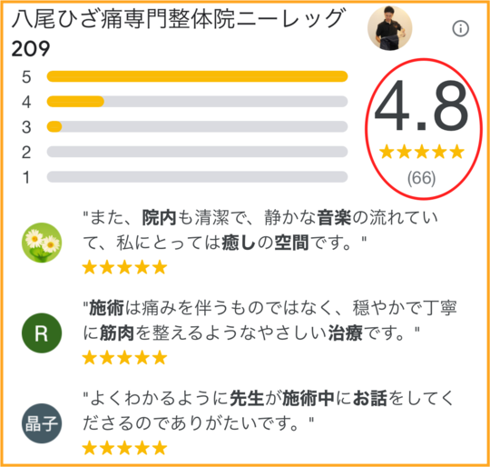 膝痛| ひざ痛専門整体院 ニーレッグ209